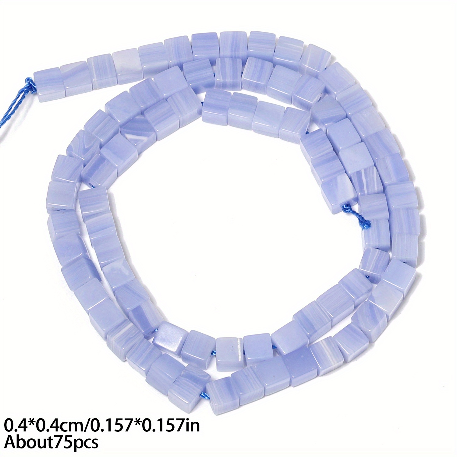 Natural Stone Cube Beads for DIY Jewelry Making